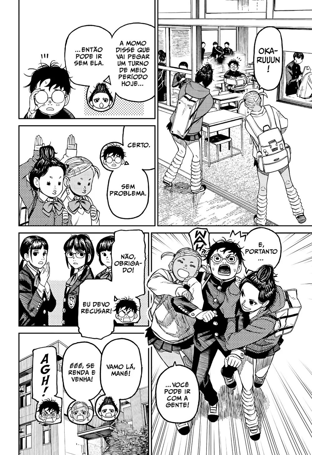 Read Dandadan BR Manga Online