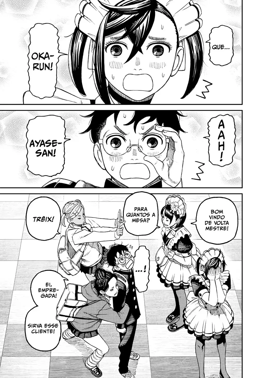 Read Dandadan BR Manga Online