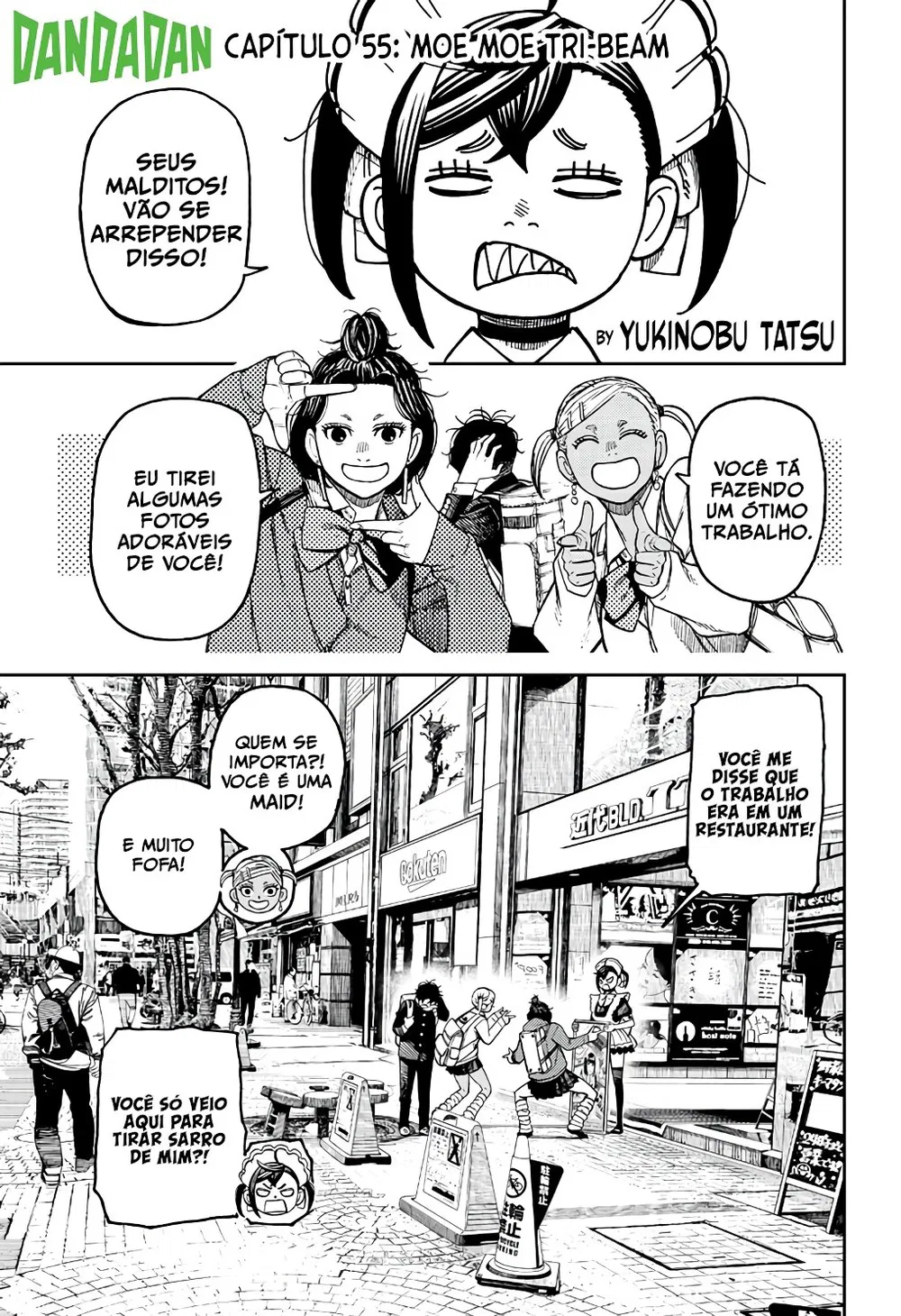 Read Dandadan BR Manga Online