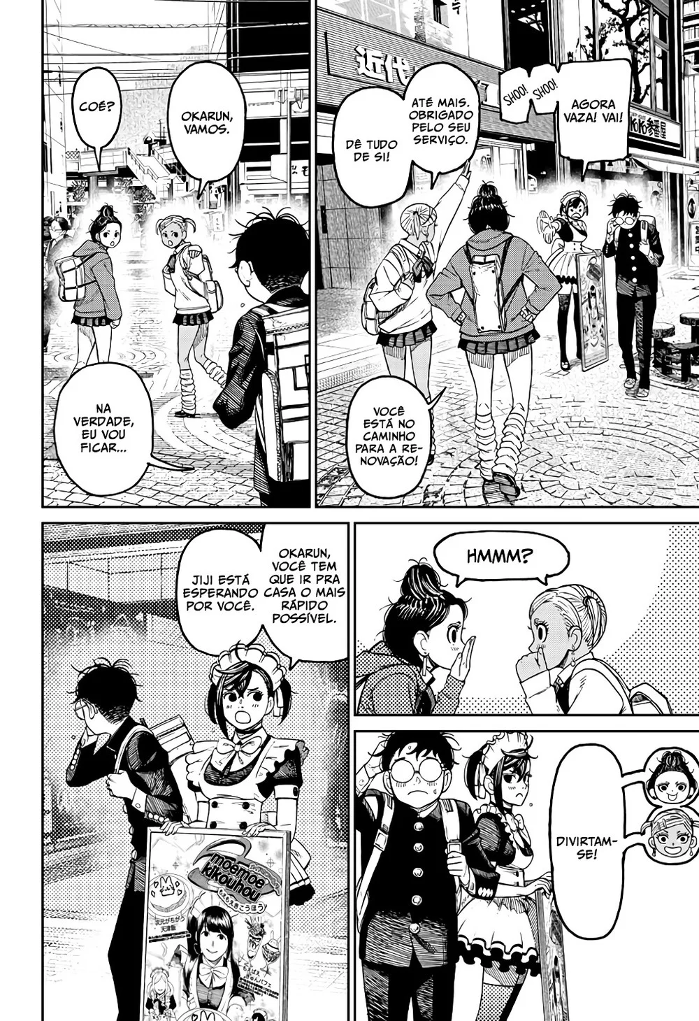 Read Dandadan BR Manga Online