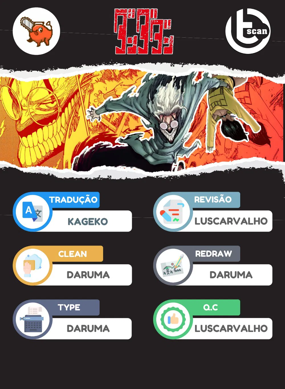 Read Dandadan BR Manga Online