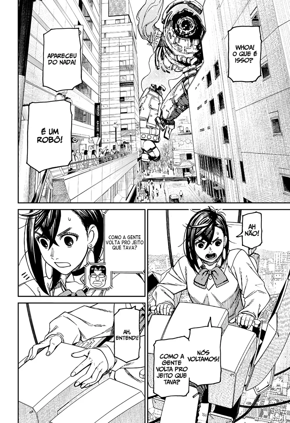 Read Dandadan BR Manga Online