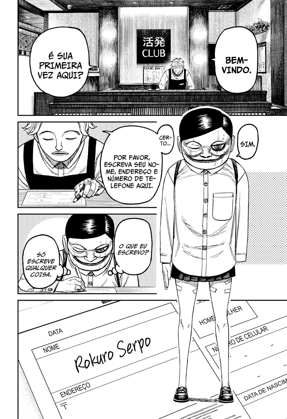 Read Dandadan BR Manga Online