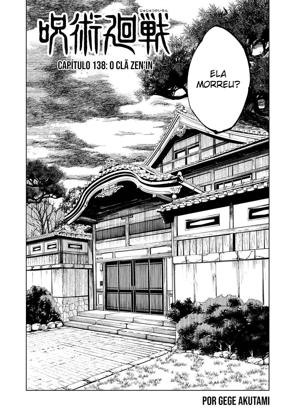 Read Jujutsu Kaisen BR Manga Online