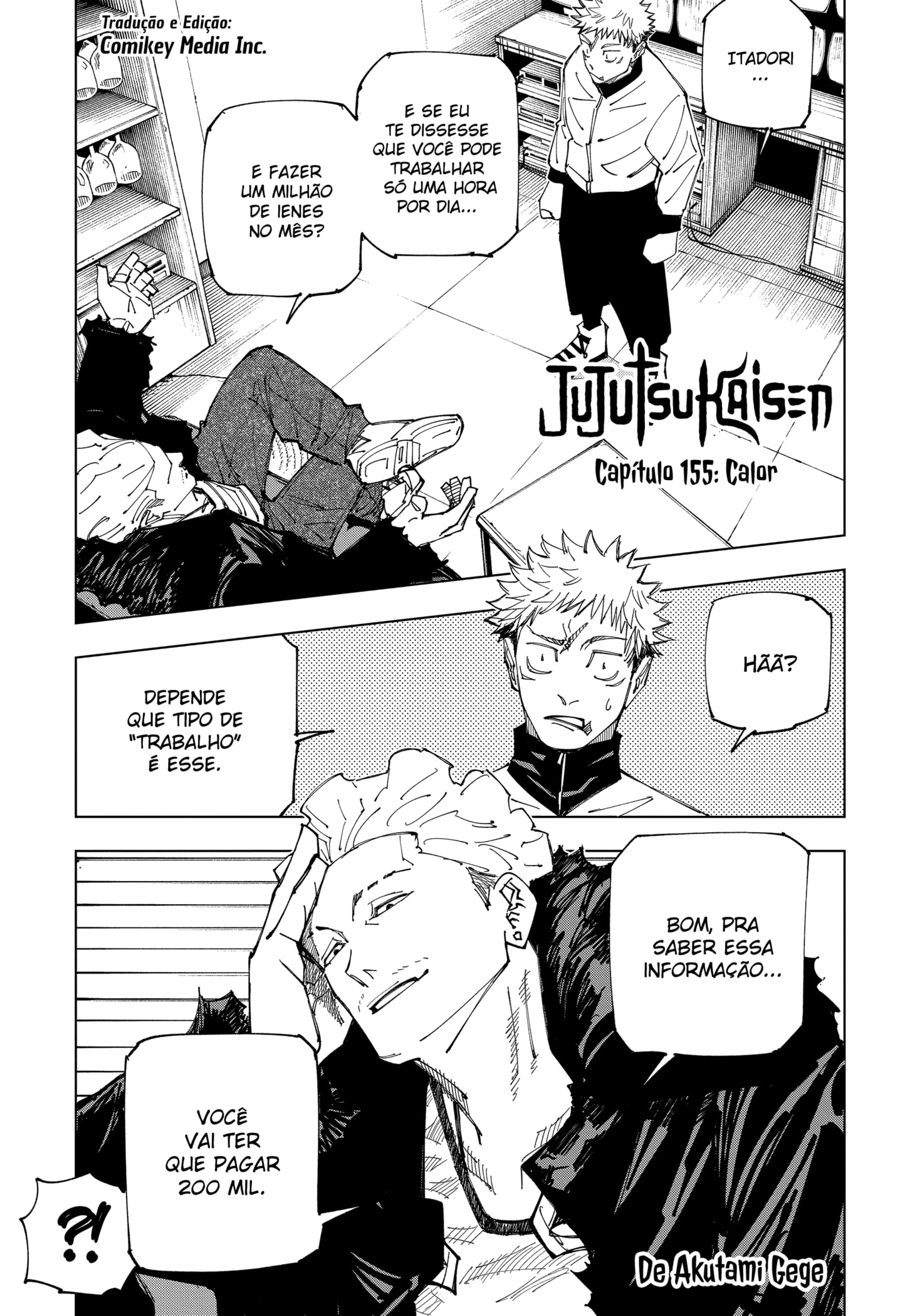 Read Jujutsu Kaisen BR Manga Online