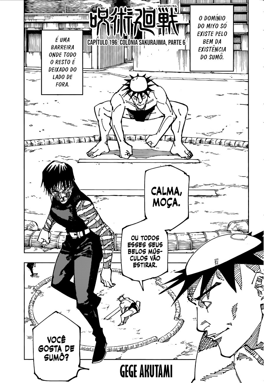 Read Jujutsu Kaisen BR Manga Online