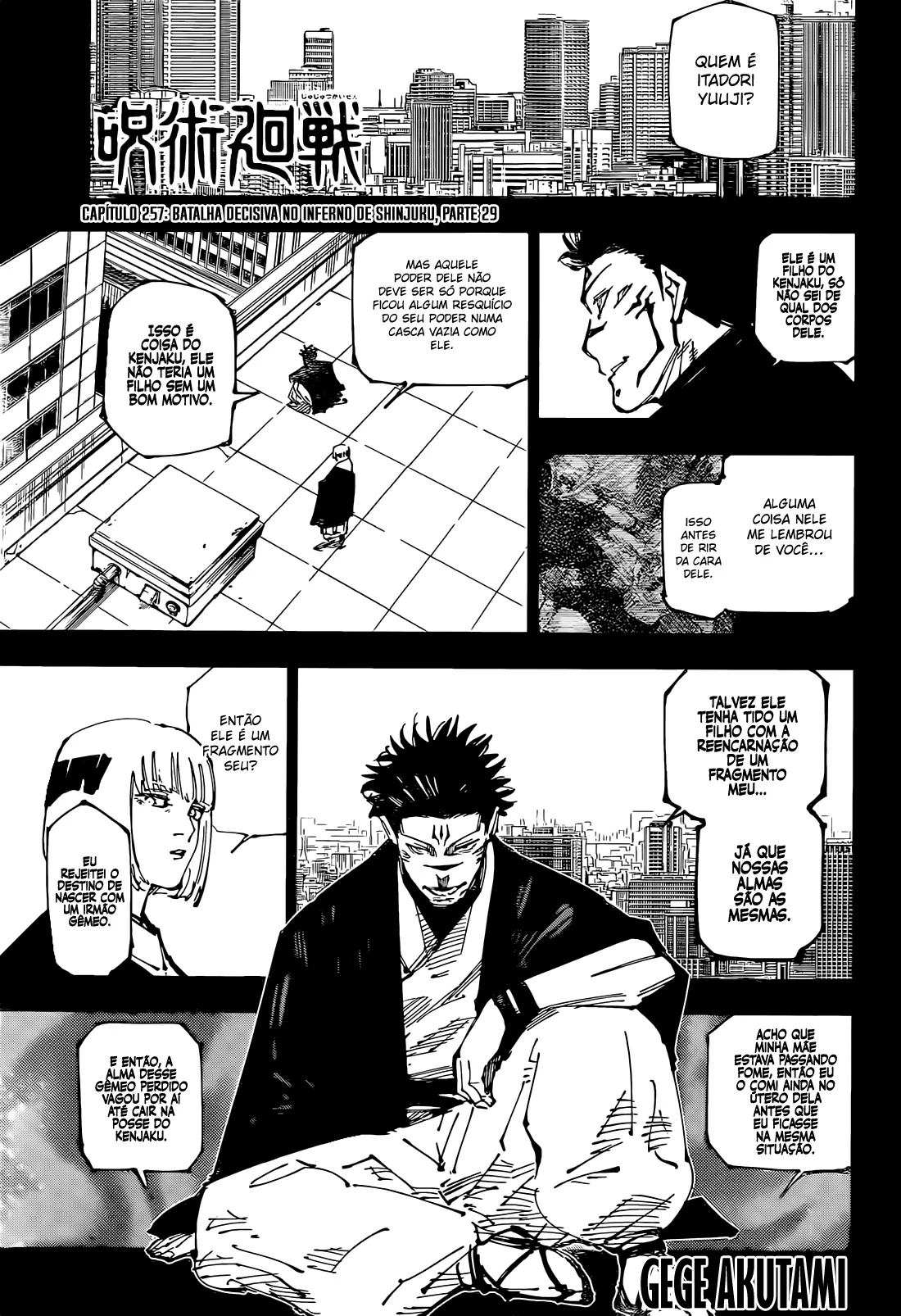 Read Jujutsu Kaisen BR Manga Online