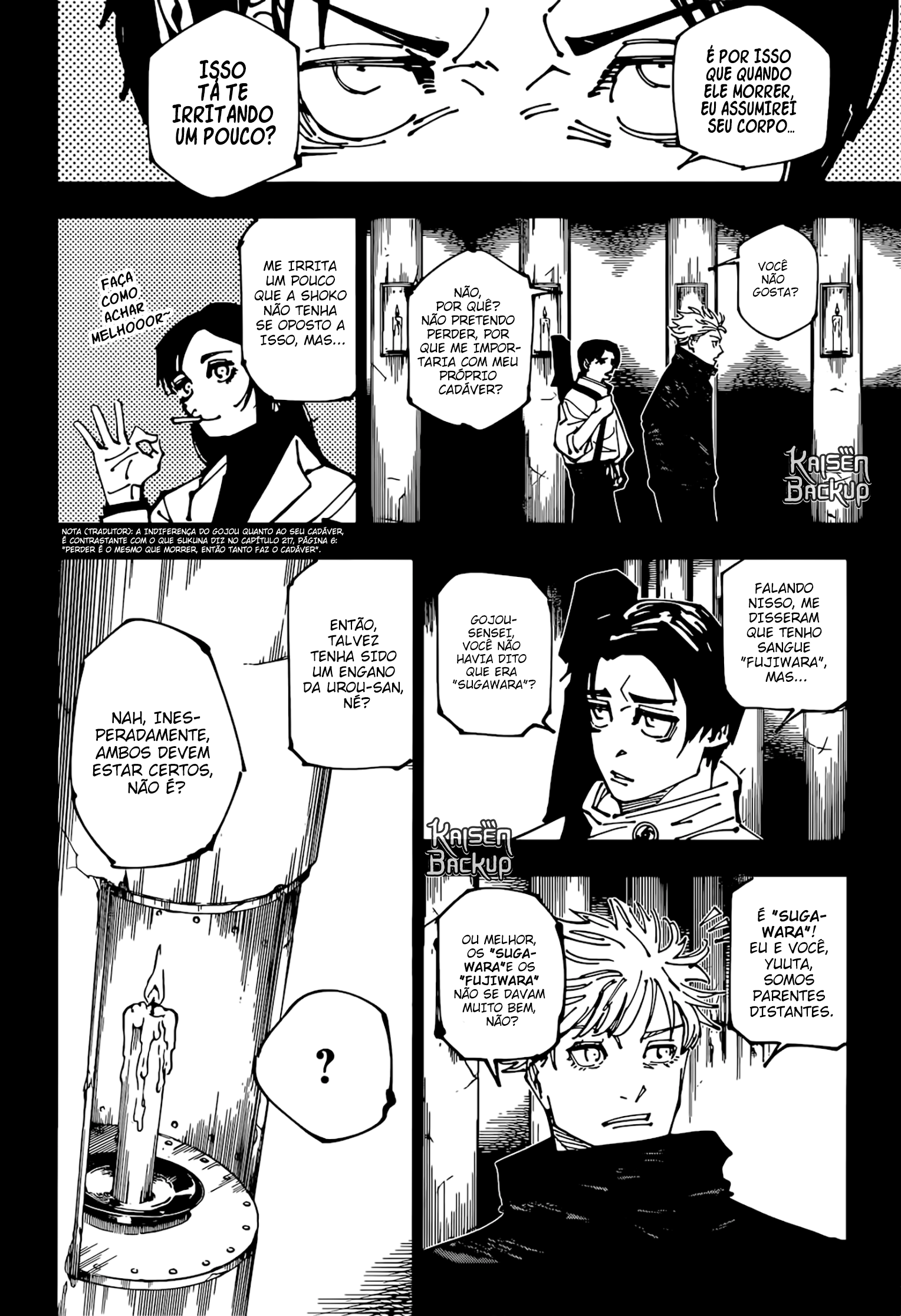 Read Jujutsu Kaisen BR Manga Online