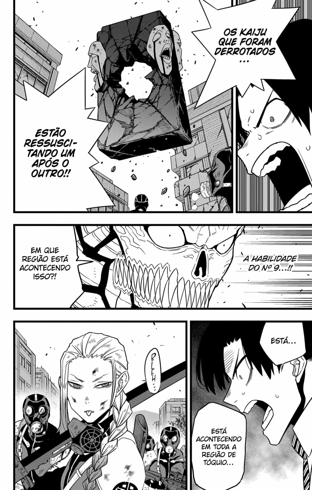 Read Kaiju No 8 BR Manga Online