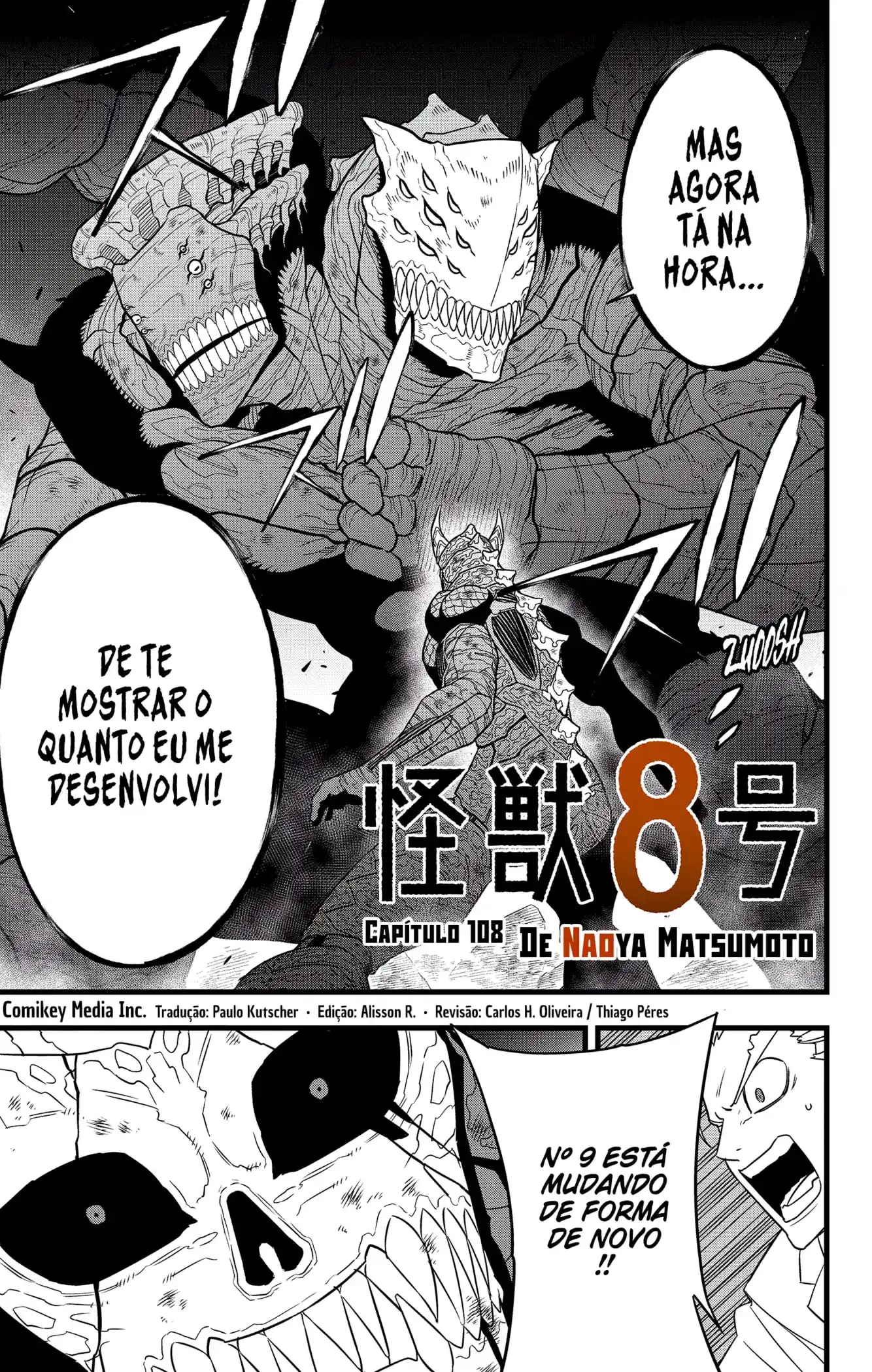 Read Kaiju No 8 BR Manga Online