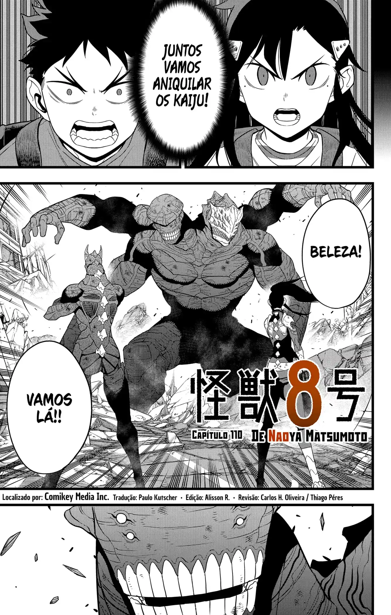 Read Kaiju No 8 BR Manga Online