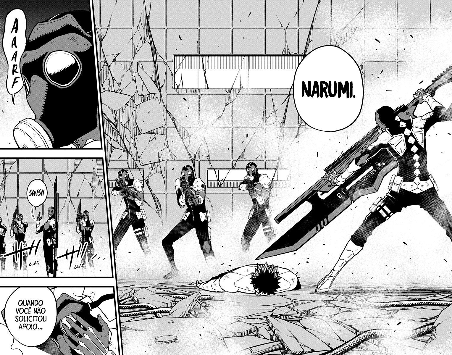 Read Kaiju No 8 BR Manga Online