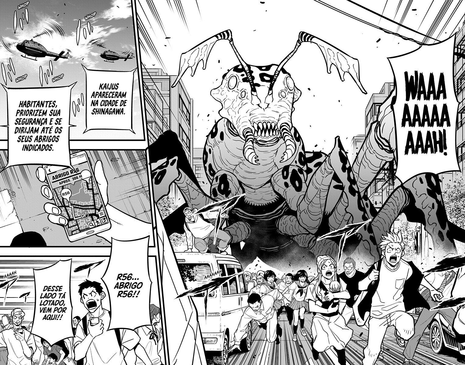 Read Kaiju No 8 BR Manga Online