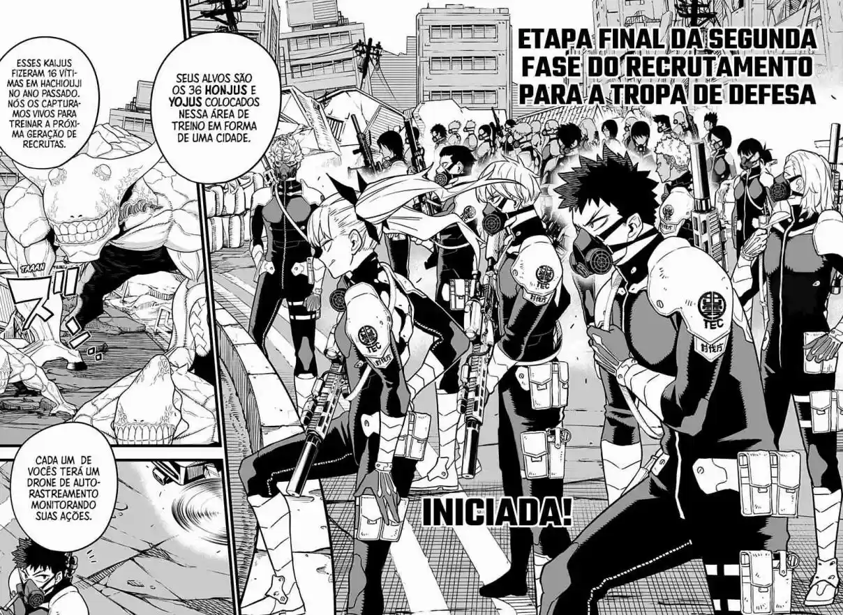 Read Kaiju No 8 BR Manga Online