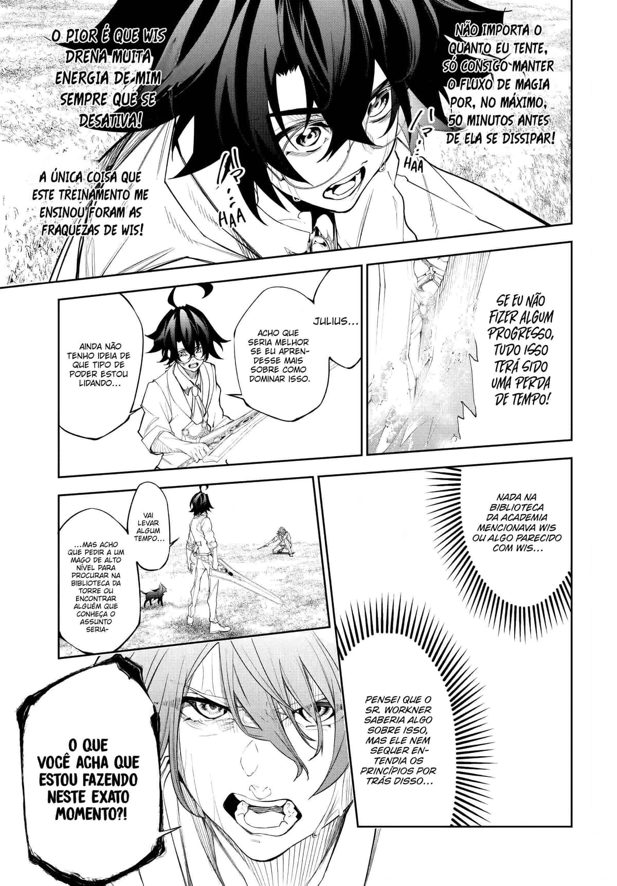 Read Wistoria Wand and Sword BR Manga Online