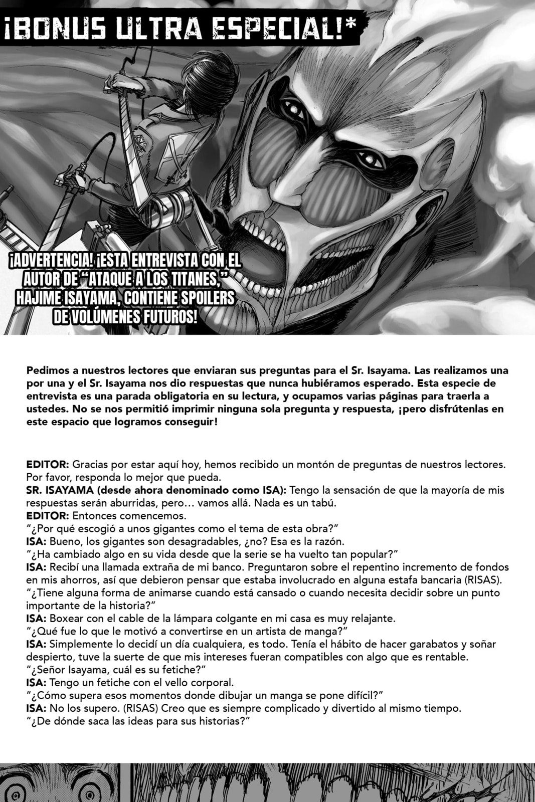 Read Attack on Titan ES Manga Online