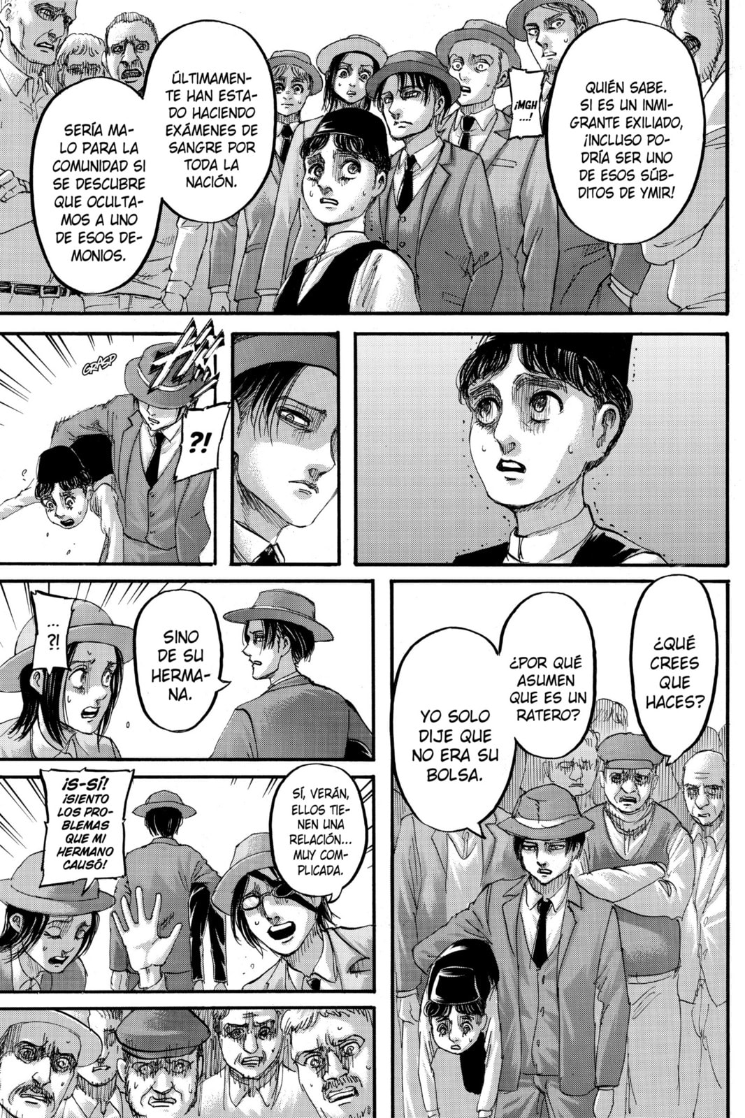 Read Attack on Titan es Manga Online