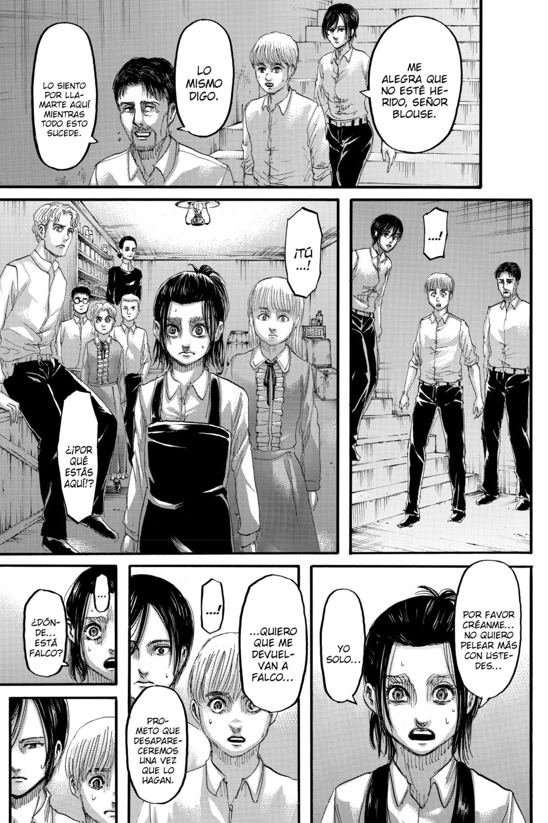 Read Attack on Titan es Manga Online