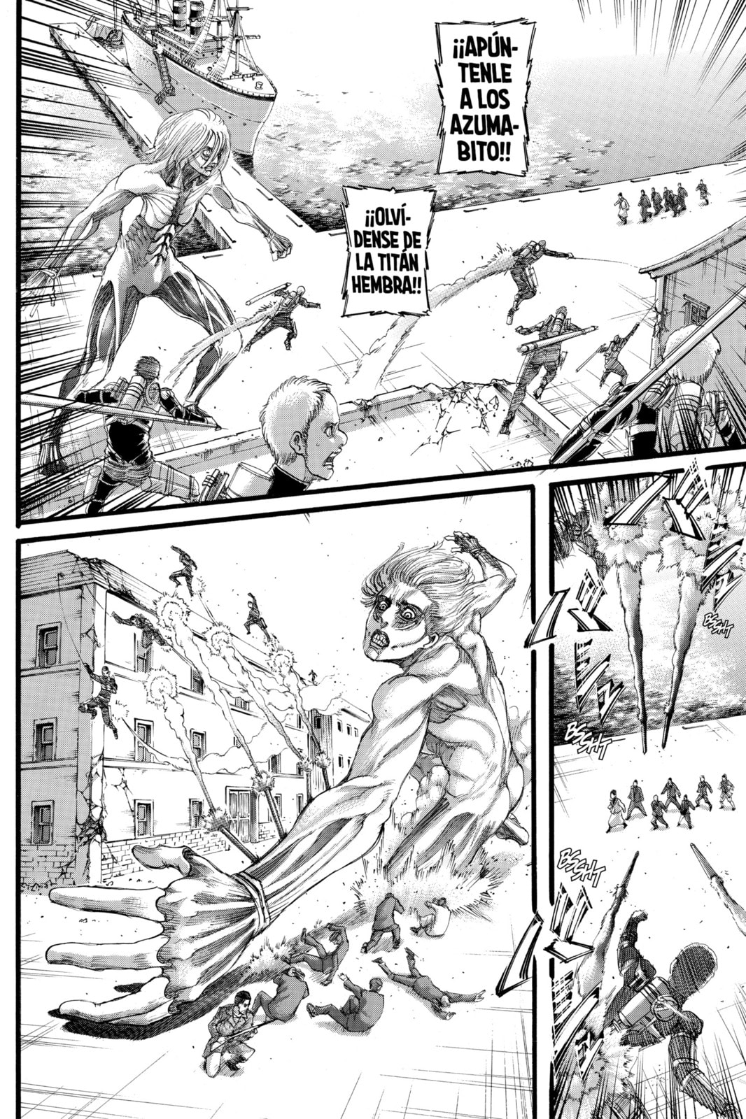Read Attack on Titan es Manga Online