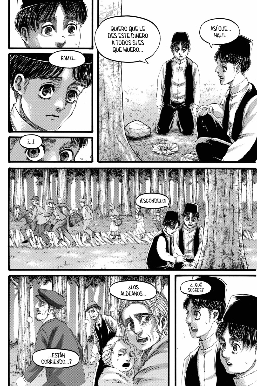 Read Attack on Titan es Manga Online