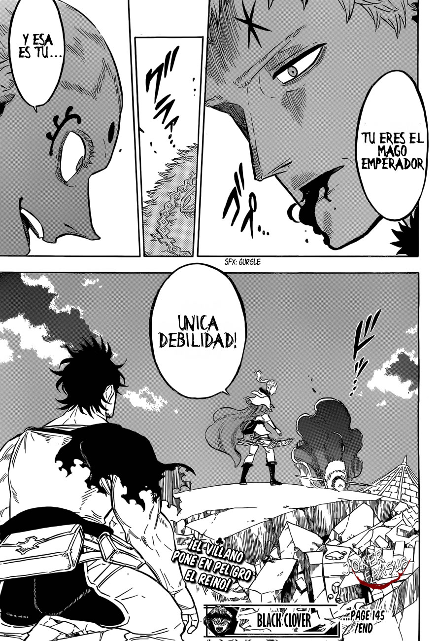 Read Black Clover es Manga Online