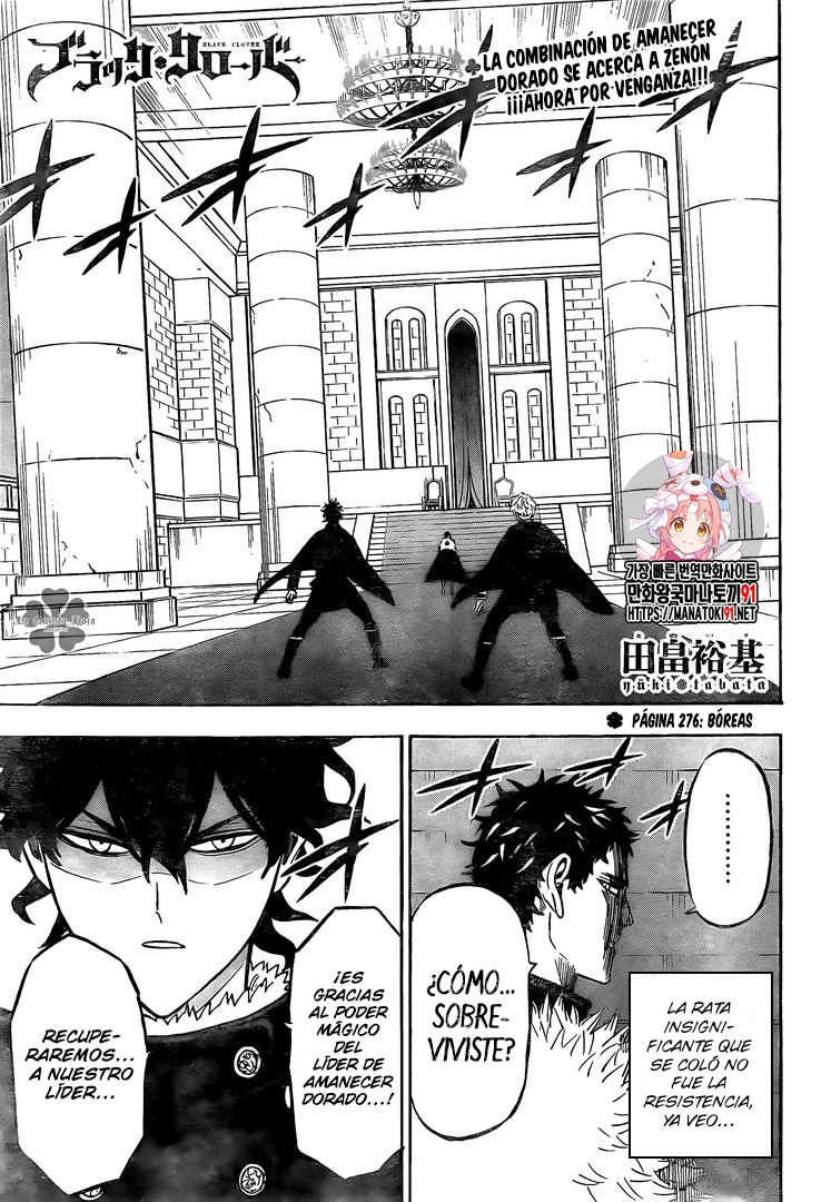 Read Black Clover es Manga Online