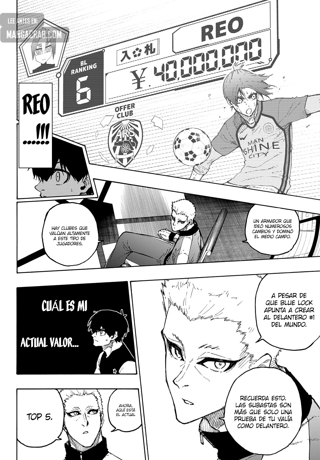 Read Blue Lock es Manga Online