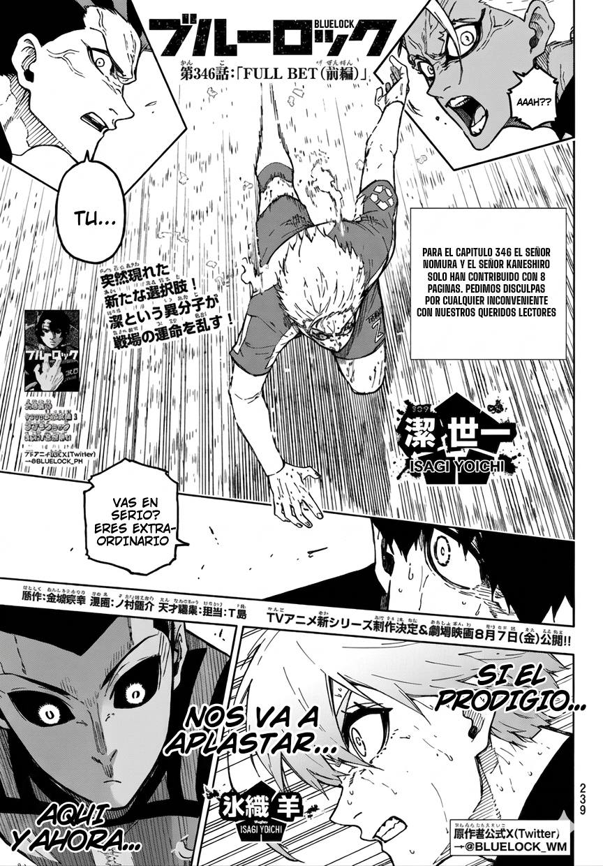 Read Blue Lock es Manga Online