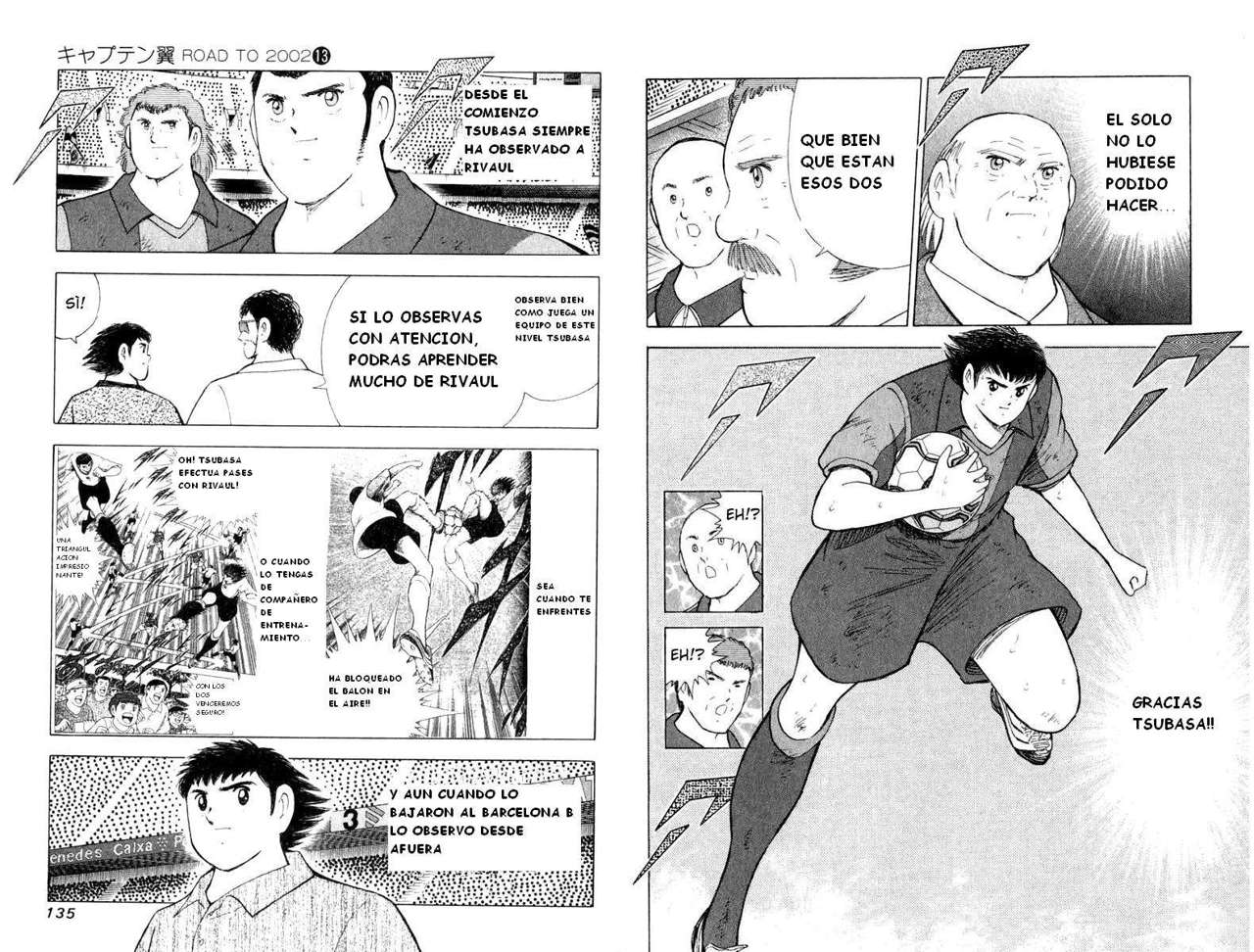 Read Captain Tsubasa Road to 2002 es Manga Online