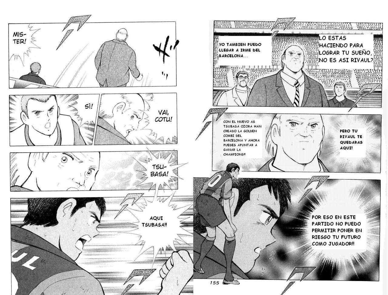 Read Captain Tsubasa Road to 2002 es Manga Online