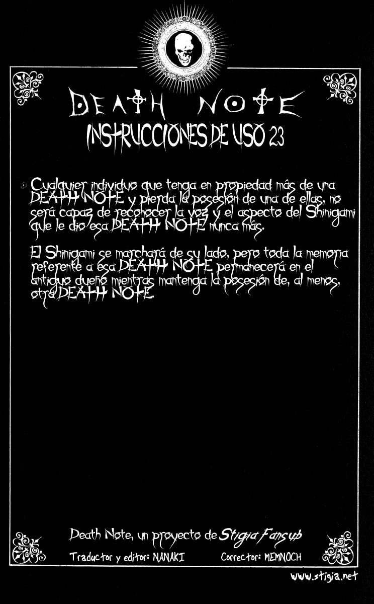 Read Death Note es Manga Online