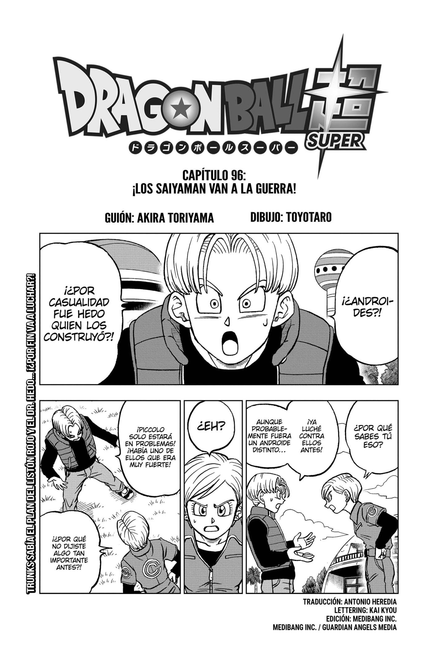 Read Dragon Ball Super es Manga Online