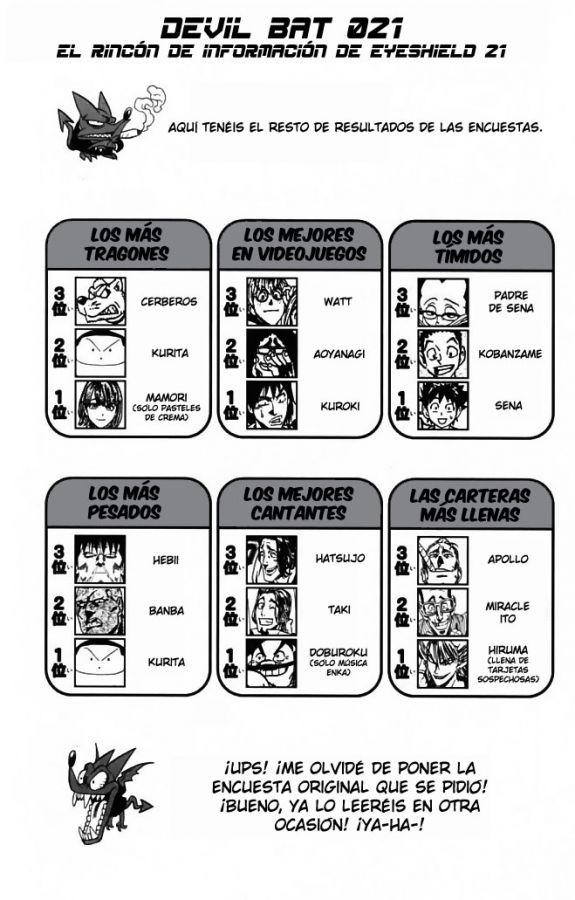 Read Eyeshield 21 es Manga Online