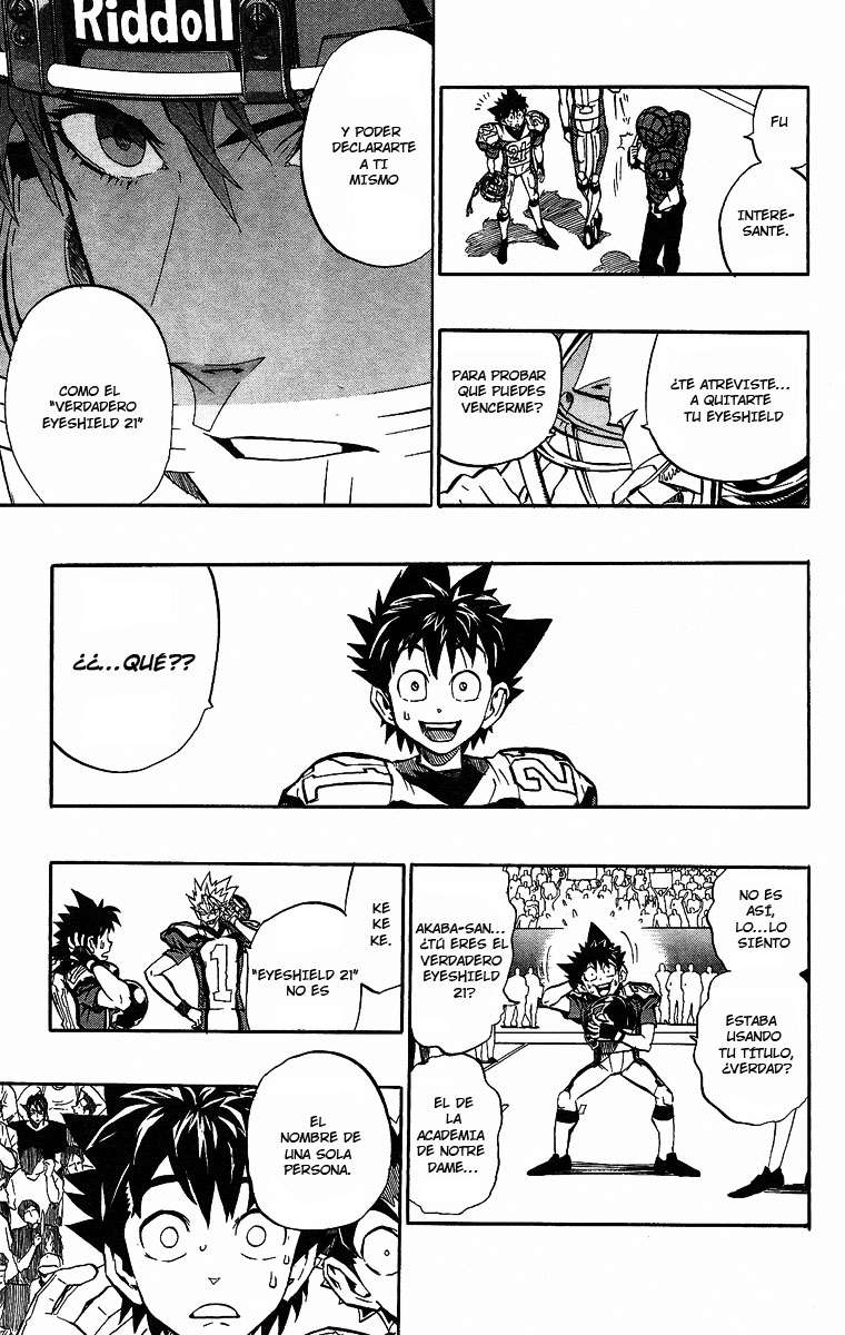 Read Eyeshield 21 es Manga Online