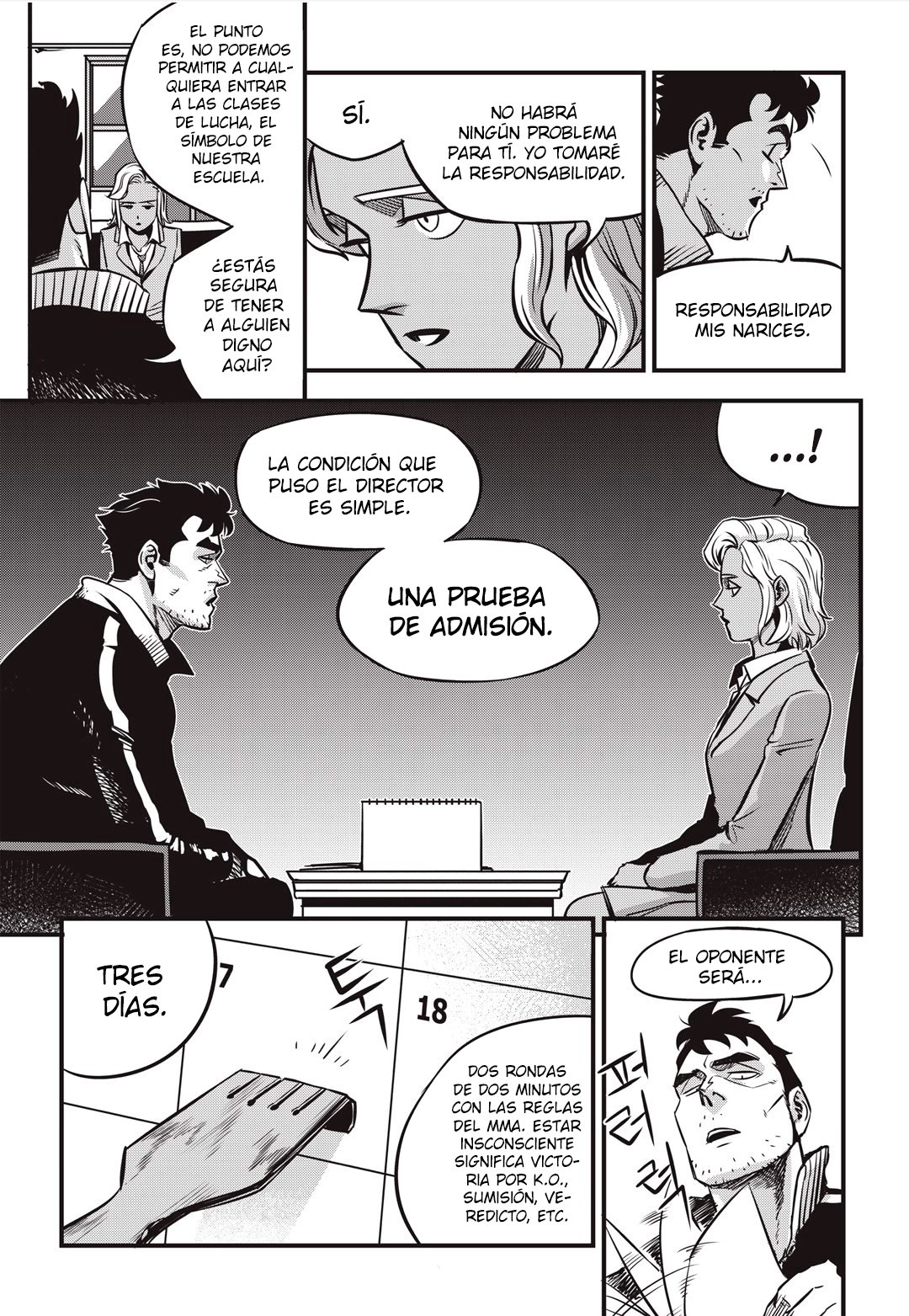 Read Fight Class 3 es Manga Online