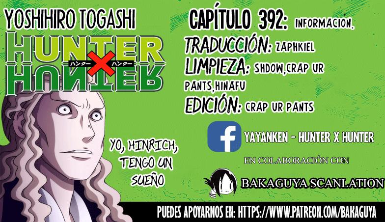 Read Hunter X Hunter es Manga Online