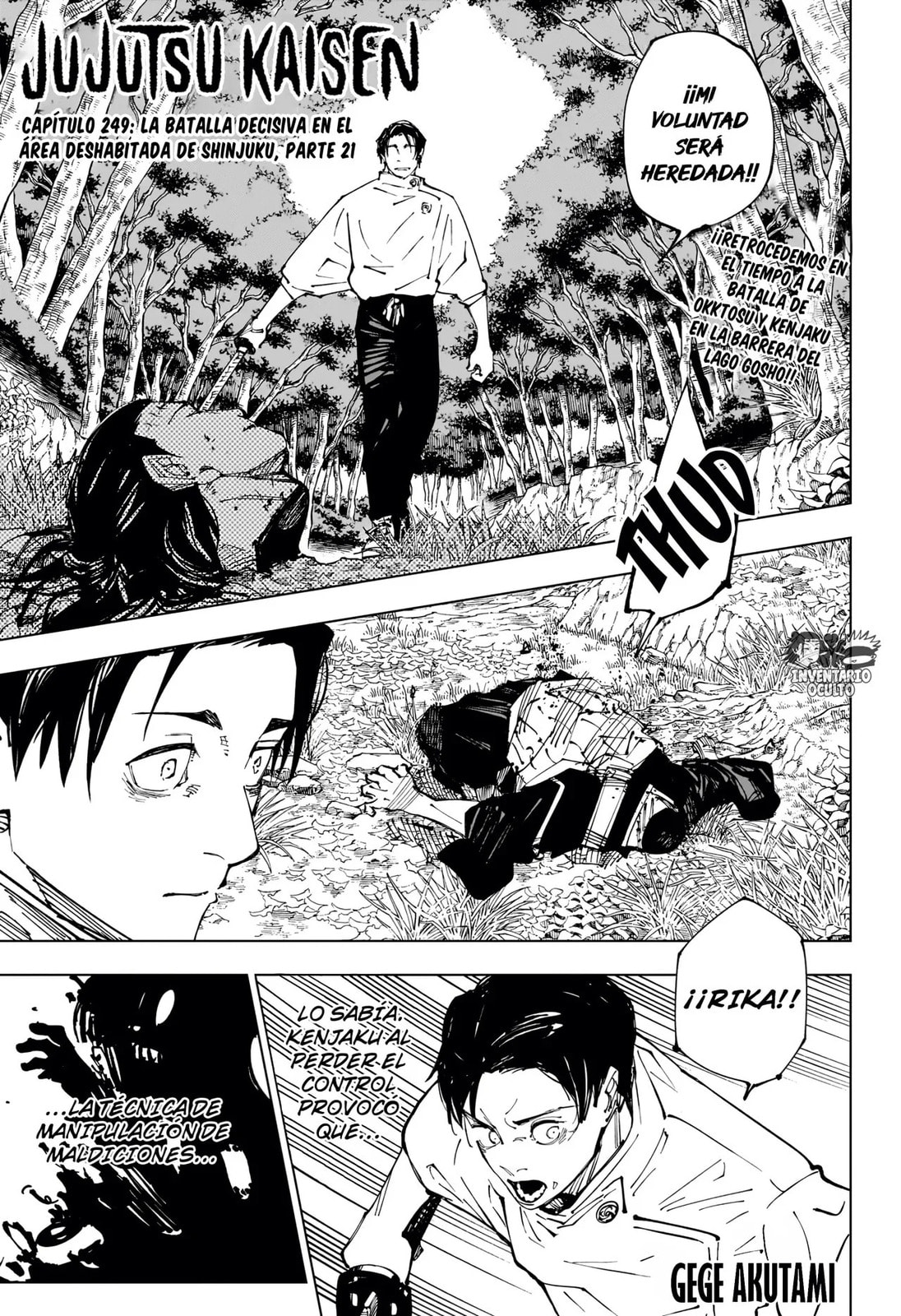Read Jujutsu Kaisen es Manga Online