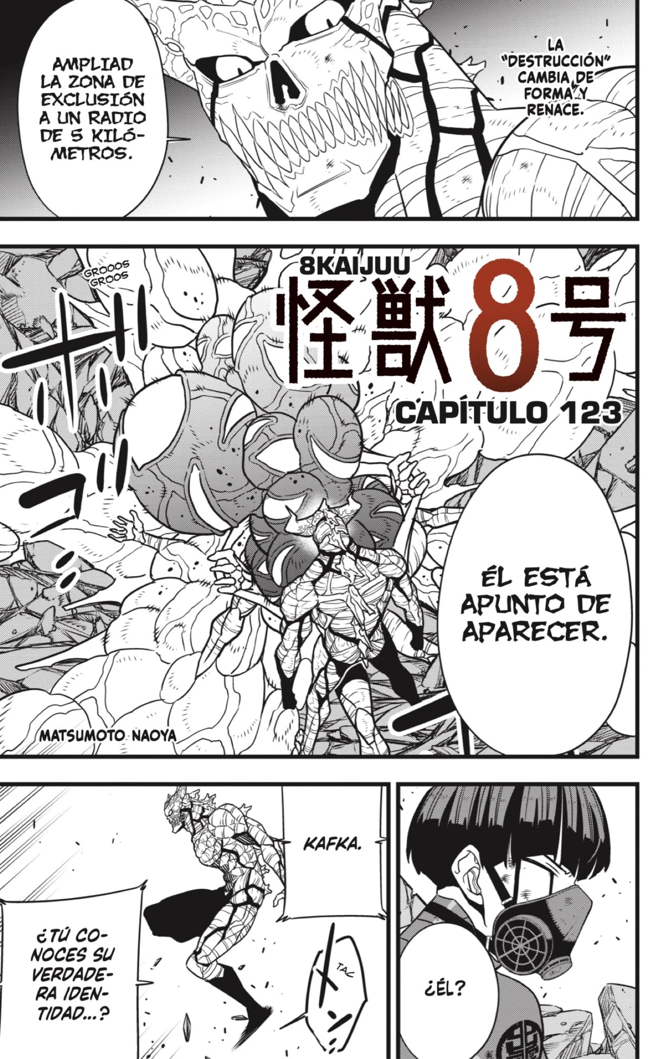 Read Kaiju No. 8 es Manga Online