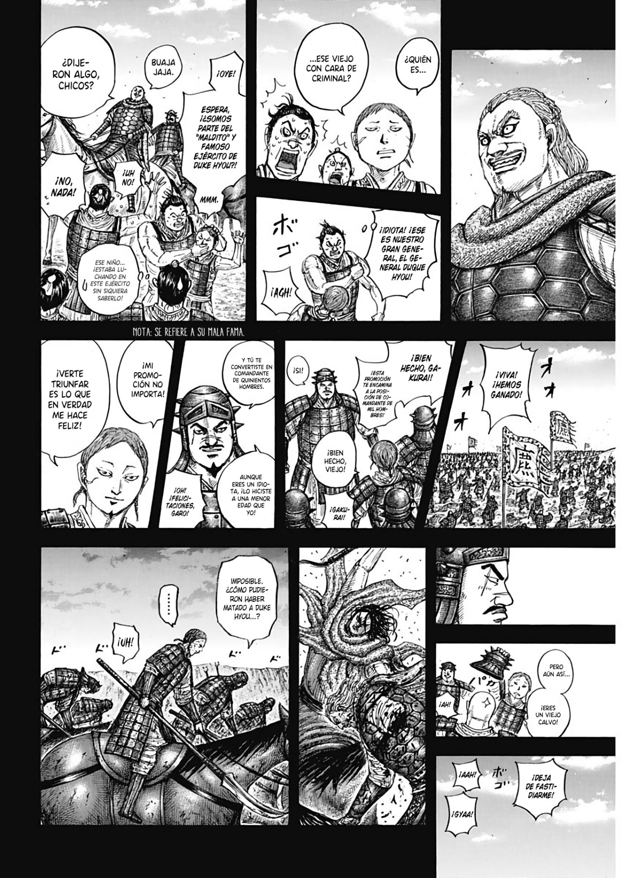 Read Kingdom es Manga Online