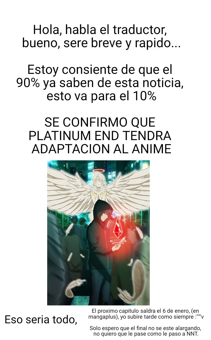 Read Platinum End es Manga Online