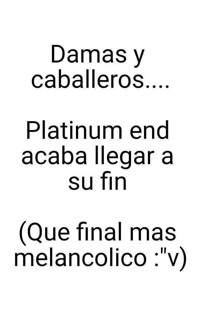 Read Platinum End es Manga Online