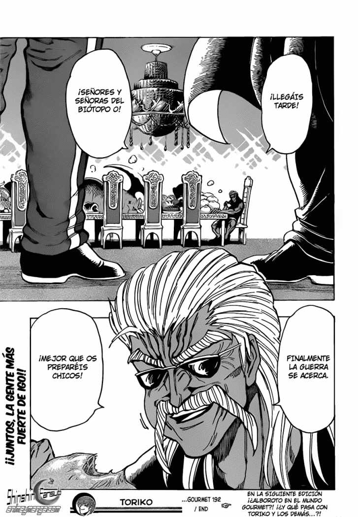 Read Toriko es Manga Online