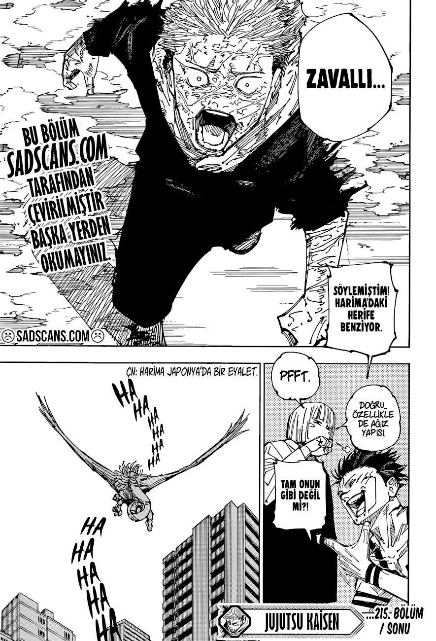 Read Jujutsu Kaisen tr Manga Online