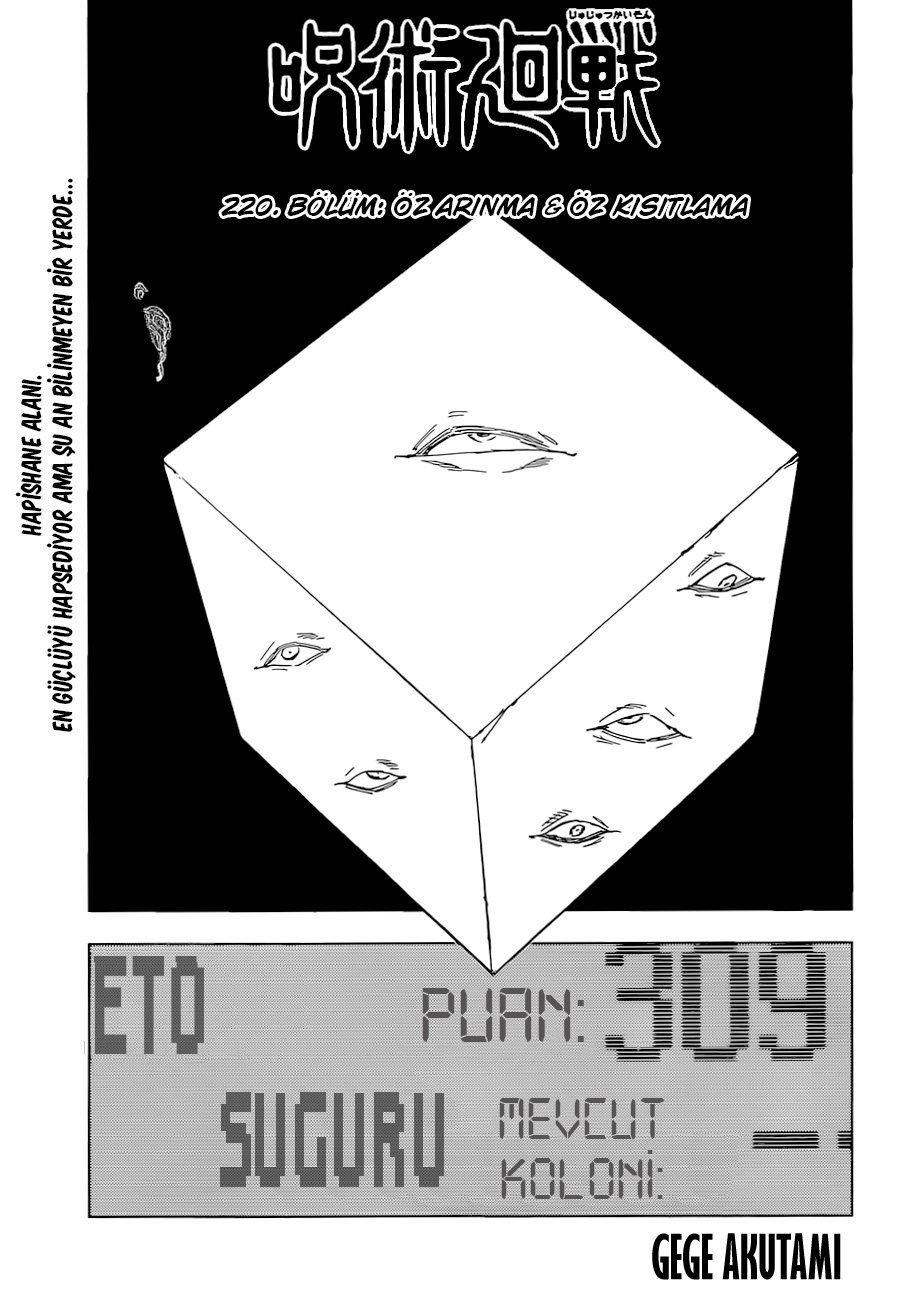 Read Jujutsu Kaisen tr Manga Online