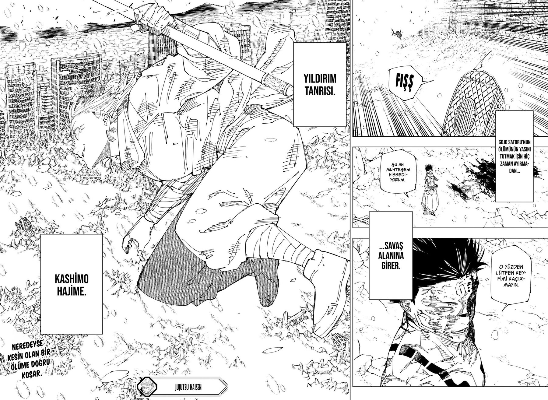 Read Jujutsu Kaisen tr Manga Online