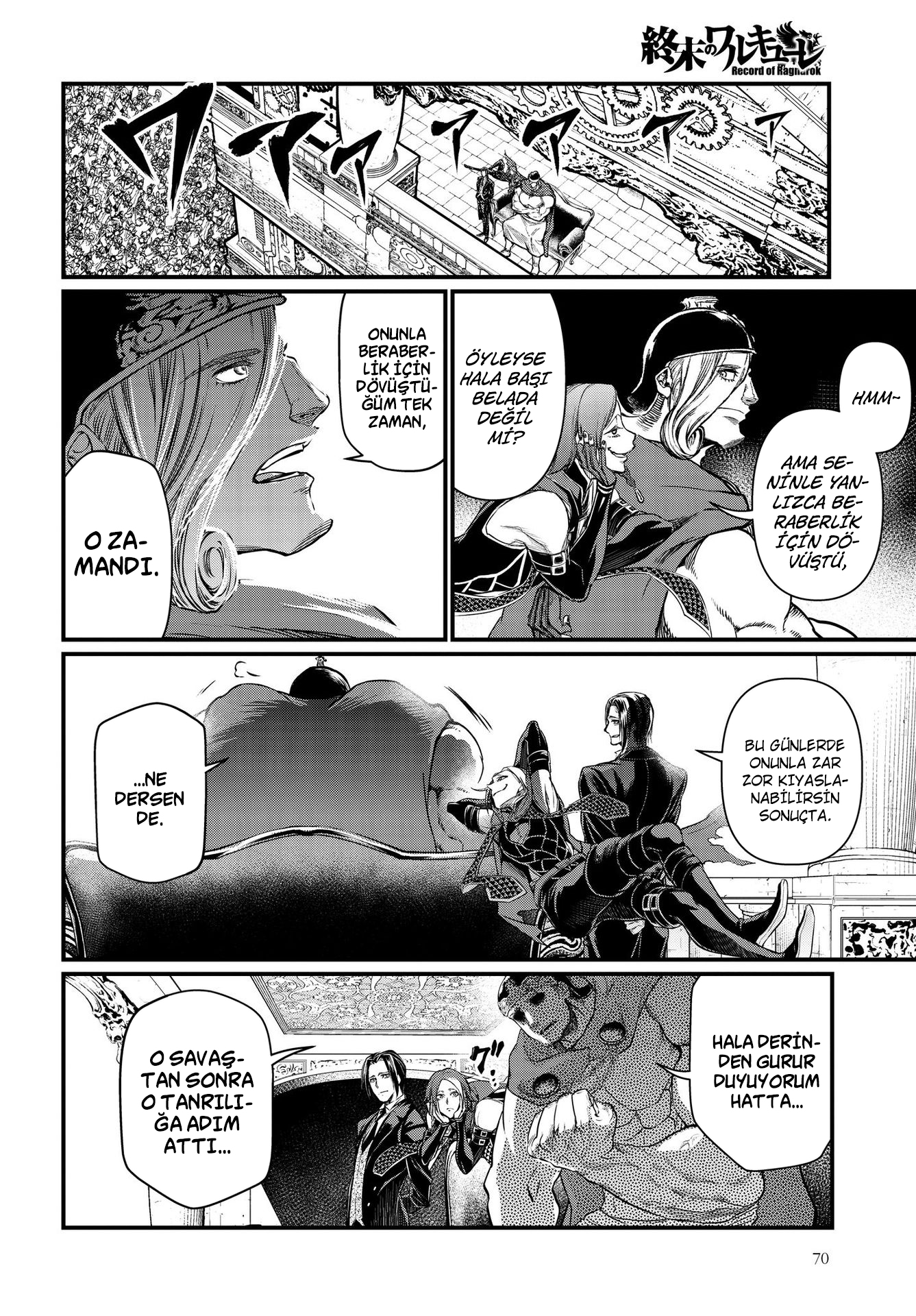 Read Record of Ragnarok tr Manga Online