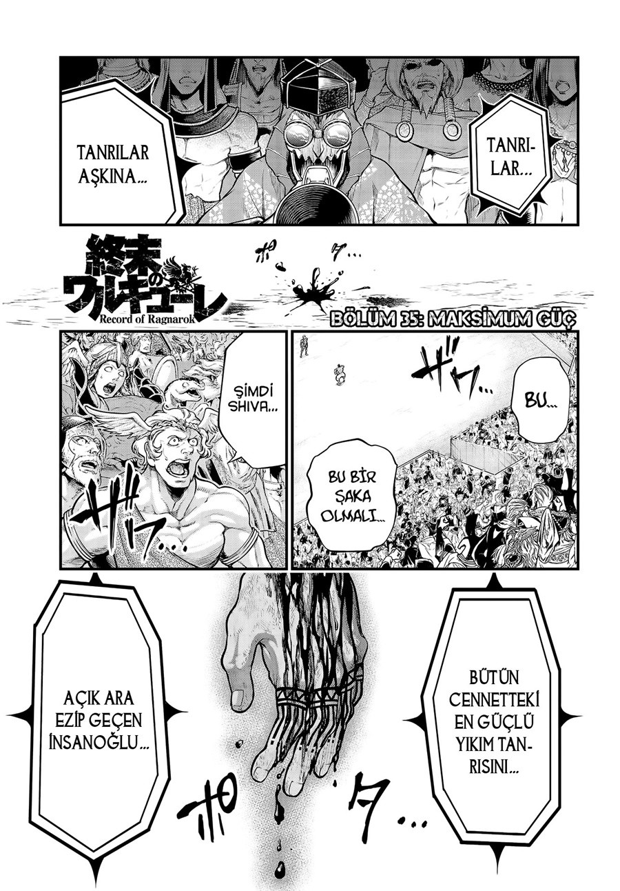 Read Record of Ragnarok tr Manga Online