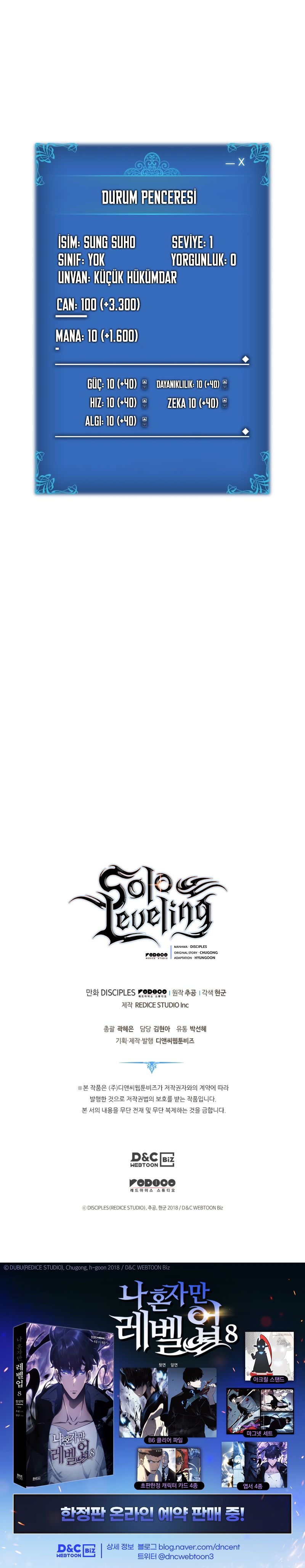 Read Solo Leveling tr Manga Online